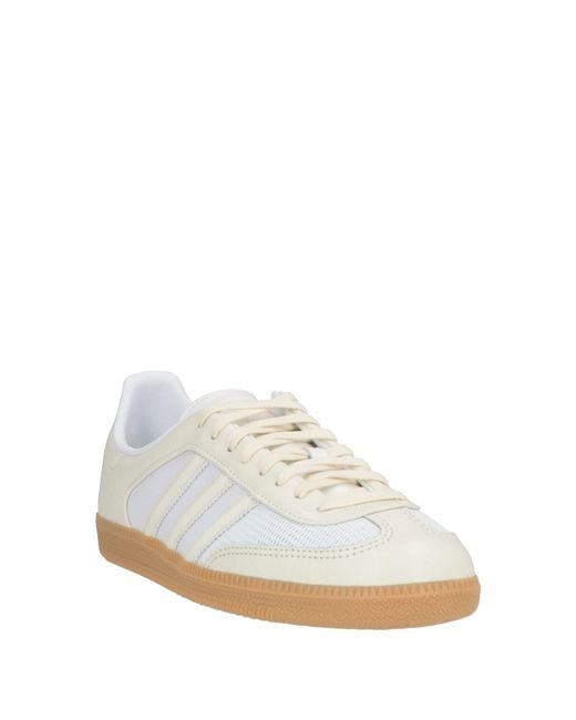 Adidas Originals White Sneakers Leather