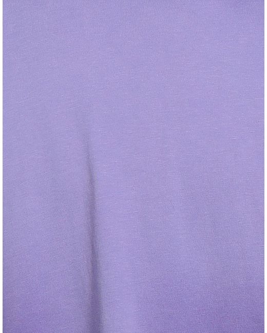 DIESEL Purple T-Shirt Cotton for men