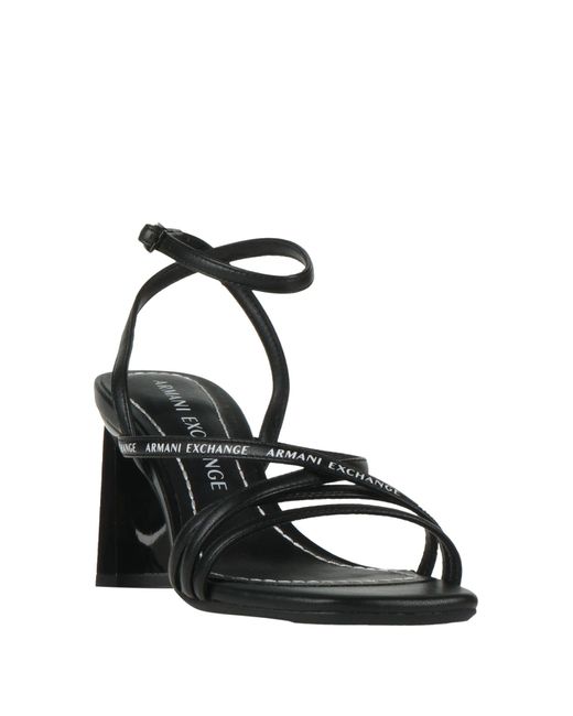 ARMANI EXCHANGE White Sandals