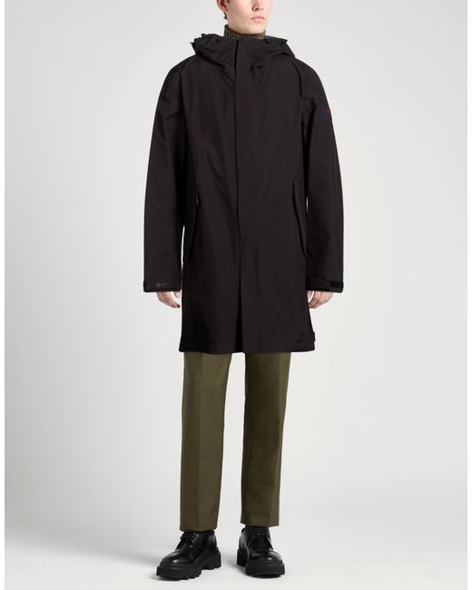 Peuterey Black Overcoats & Trench Coats for men