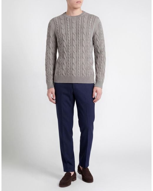 Barba Napoli Gray Jumper for men