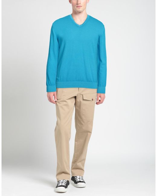 Pullover di Diktat in Blue da Uomo