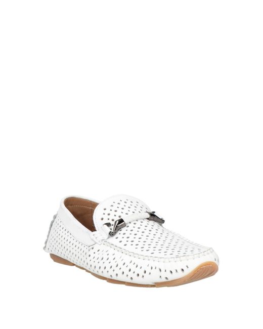 Baldinini White Loafers for men