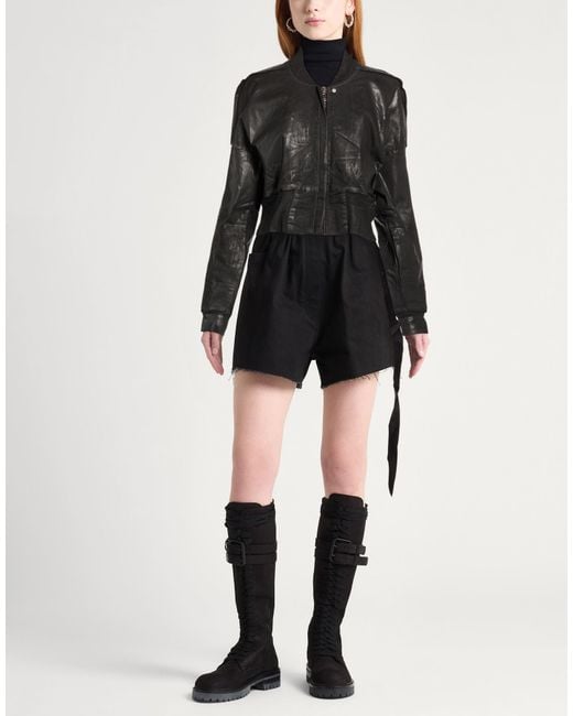 Rick Owens Black Jackets