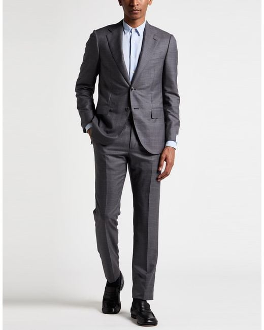Caruso Gray Suit for men