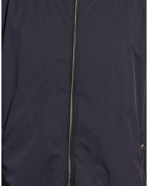 Herno Blue Jacket Polyamide, Elastane for men