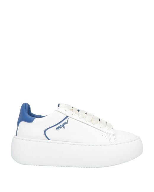 MSGM White Trainers