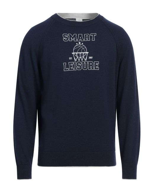 Pullover Eleventy de hombre de color Blue
