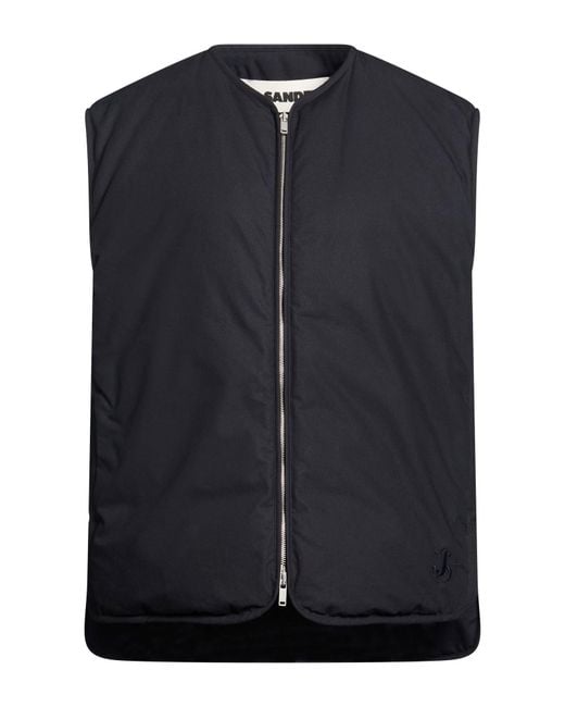 Chompa Sin Mangas Jil Sander de color Black
