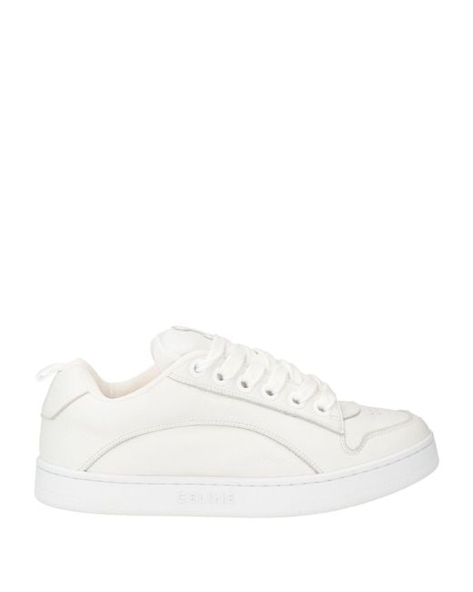 Céline White Sneakers Leather for men