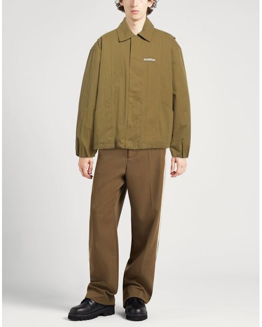 Bonsai Green Jacket Cotton, Polyamide for men