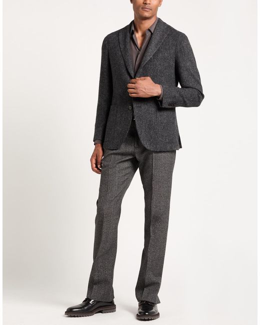 Boglioli Black Blazer for men