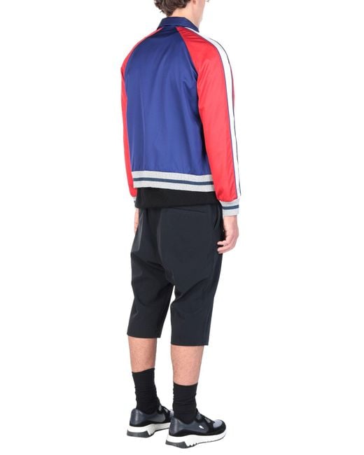 DSquared² Red Jacket Viscose, Cotton, Polyester, Polyamide, Elastane for men