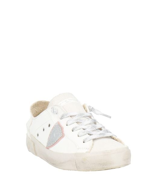 Philippe Model White Trainers