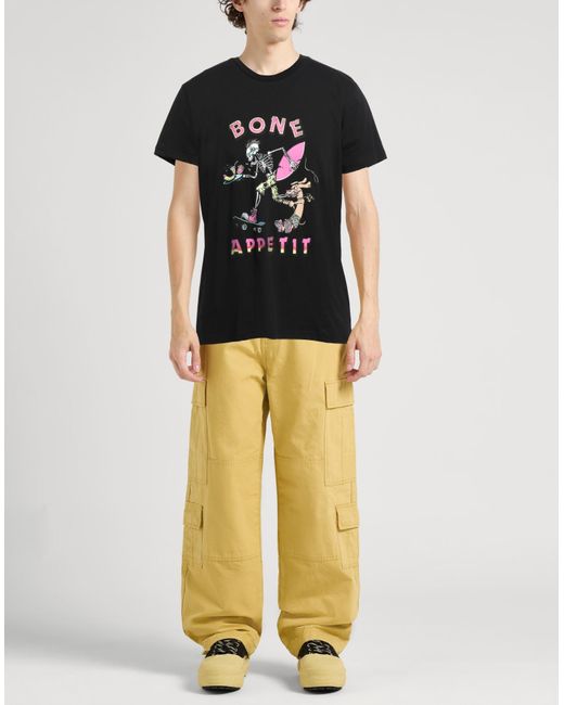 Jeremy Scott Black T-Shirt Cotton for men