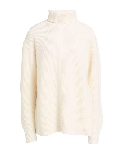 Rue de Tokyo White Turtlenecks