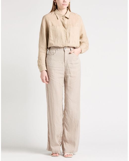 Emporio Armani Natural Trouser