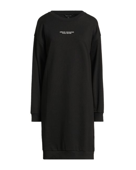 ARMANI EXCHANGE Black Mini Dresses