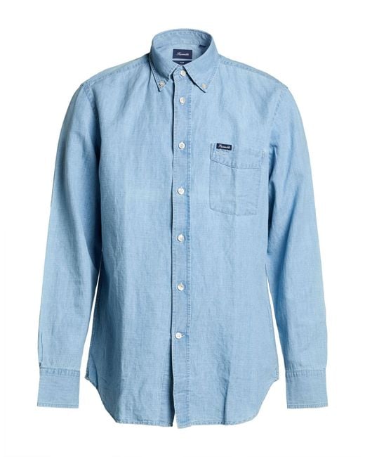 Camicia di Façonnable in Blue da Uomo