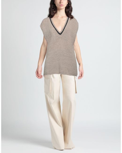 Pullover Purotatto de color Gray