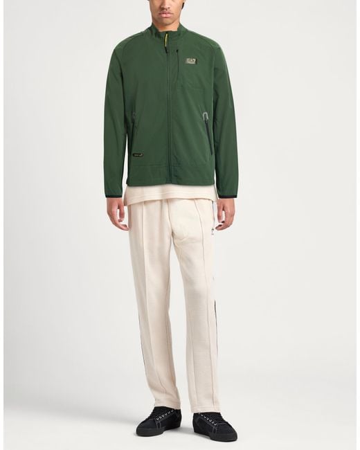 EA7 Green Jacket for men