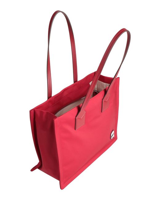 Karl Lagerfeld Red Shoulder Bag