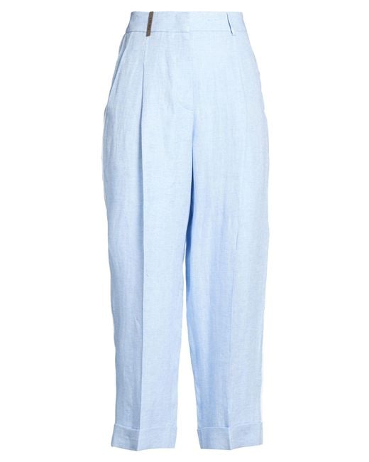 Peserico Blue Sky Pants Linen
