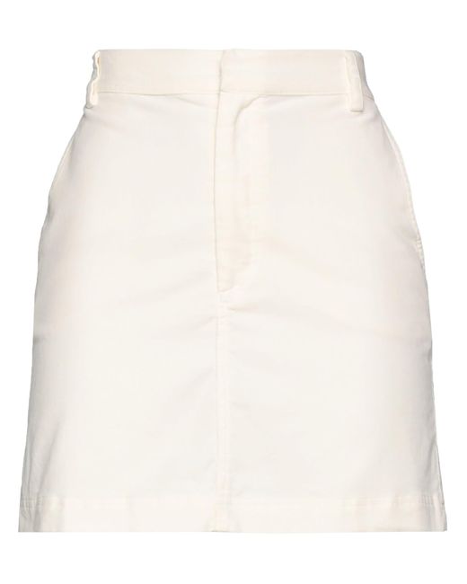 Semicouture Natural Mini Skirt
