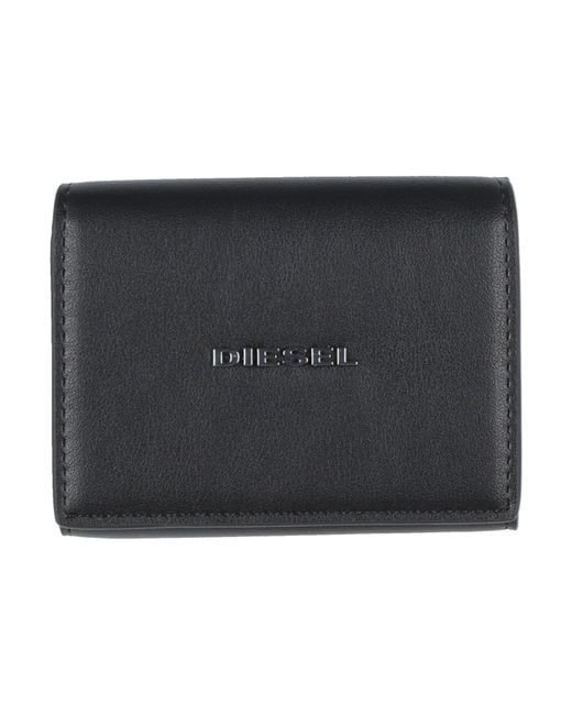 DIESEL Black Wallets