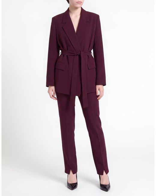 ViCOLO Purple Plum Blazer Polyester, Elastane