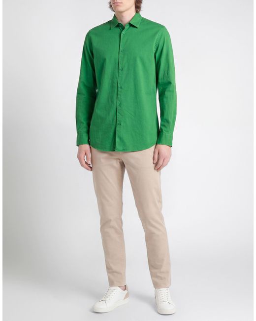 Liu Jo Green Shirt for men