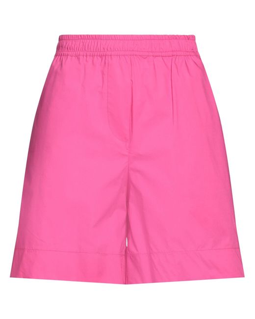 Sundek Pink Fuchsia Shorts & Bermuda Shorts Cotton