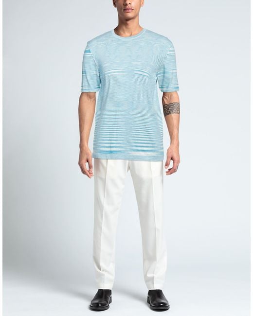 Missoni Blue Sweater for men