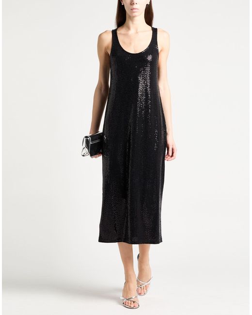 Pinko Black Midi Dresses