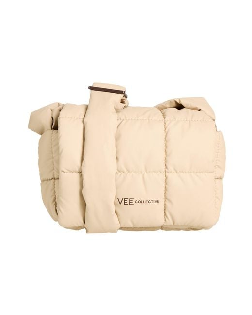 VEE COLLECTIVE Natural Cross-Body Bag Recycled Nylon