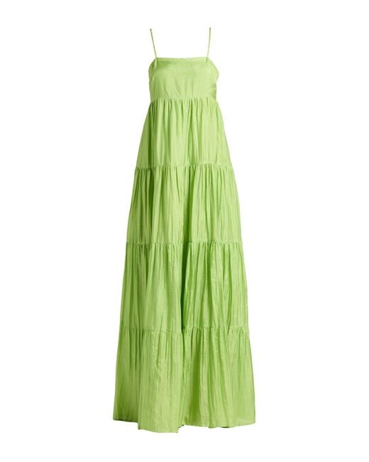 THE ROSE IBIZA Green Maxi-Kleid