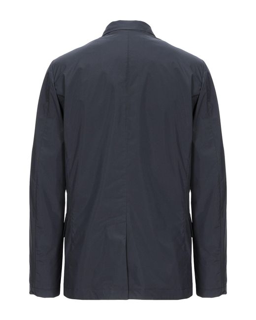 Moorer Blue Blazer Polyester for men