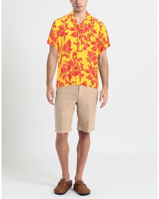 ERL Orange Shirt for men