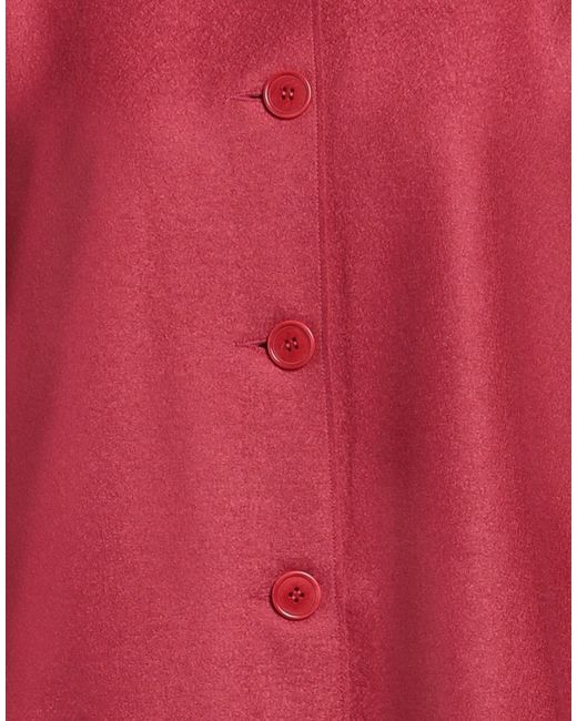 ROSSO35 Red Coat Virgin Wool