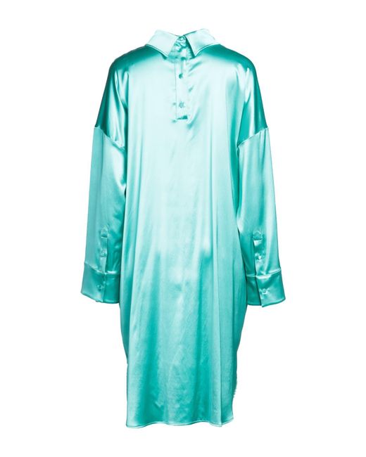 Robe courte MSGM en coloris Blue