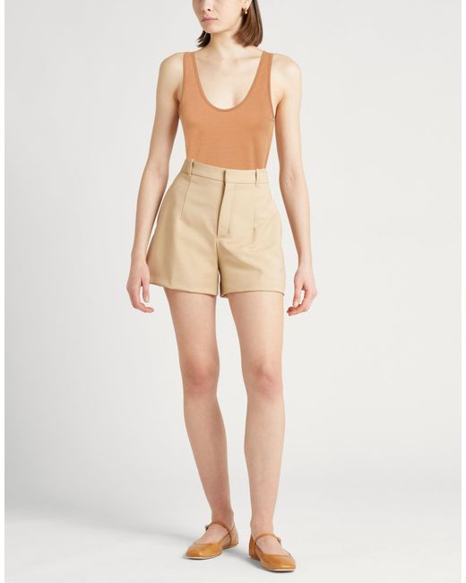 Alysi Brown Tank Tops