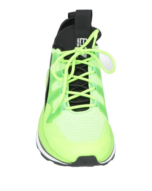 Sneakers EA7 de hombre de color Green