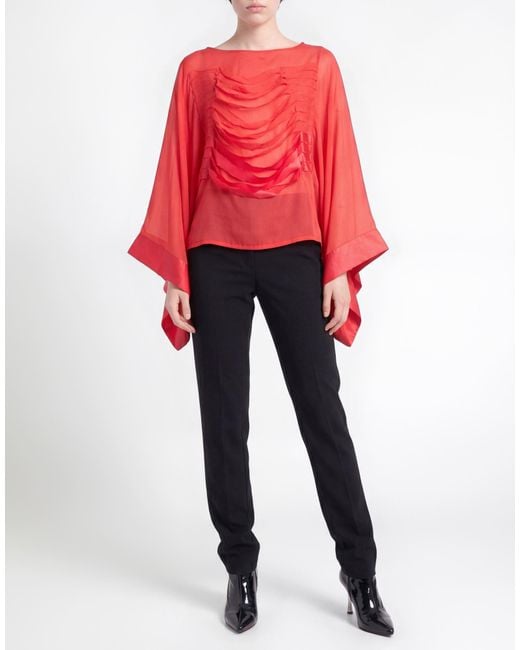 Pierantonio Gaspari Red Top Polyester