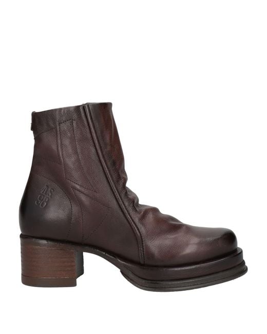 A.s.98 Brown Ankle Boots Leather