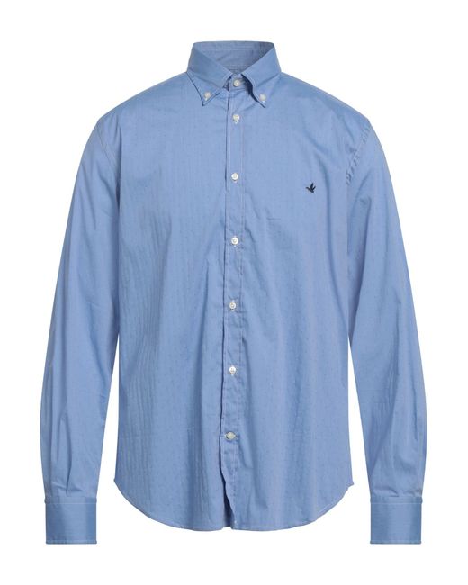 Brooksfield Blue Shirt for men