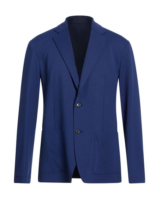 Dondup Blue Blazers for men
