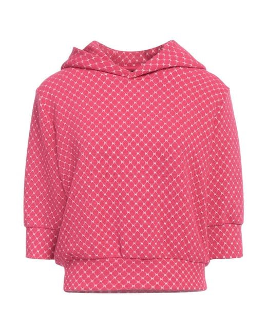 Colmar Pink Fuchsia Sweatshirt Polyester, Viscose, Elastane