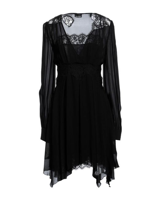 Ermanno Scervino Black Midi Dress
