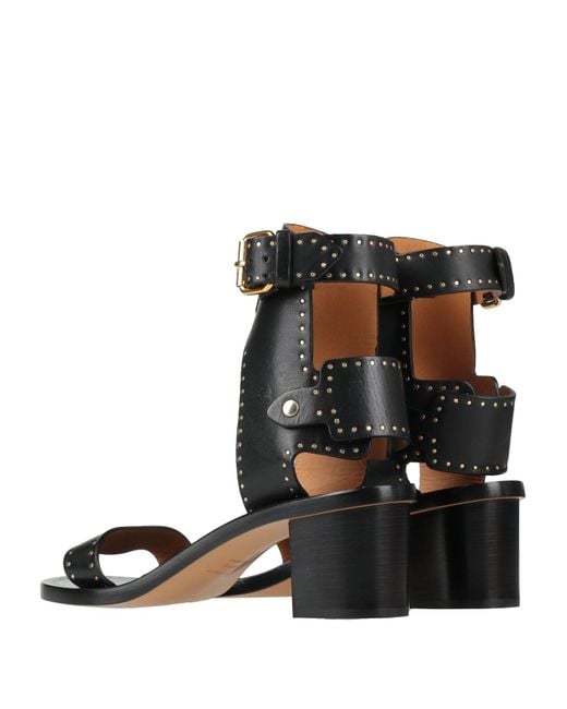 Isabel Marant Black Sandals