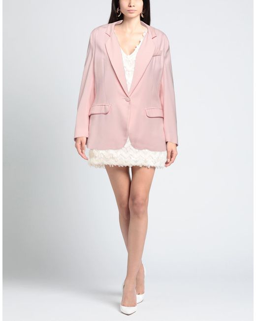 HEBE STUDIO Pink Blazer